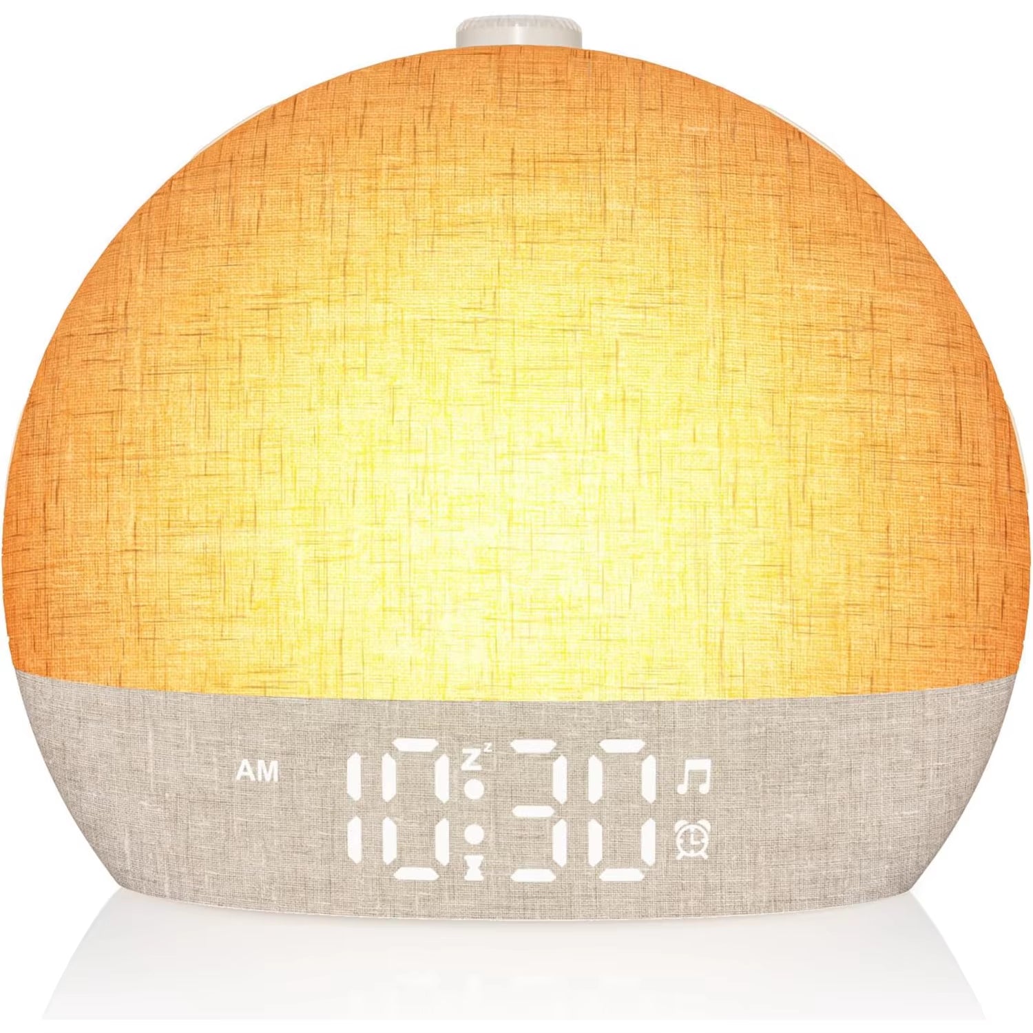 Noctora™ Réveil Lumineux Simulateur d’Aube – Machine à Bruit Blanc pour un Sommeil Naturel